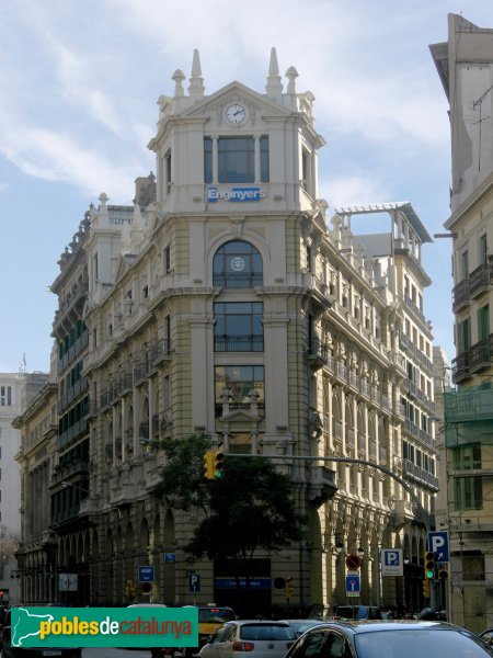 Barcelona - Col·legi d'Enginyers (Foto: Albert Esteves, 2008) Barcelona - Col·legi d'Enginyers