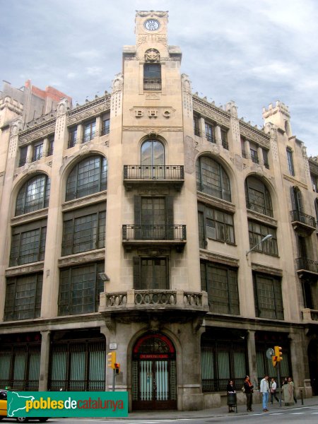 Barcelona - Via Laietana, 3 (Foto: Albert Esteves, 2008) Barcelona - Via Laietana, 3