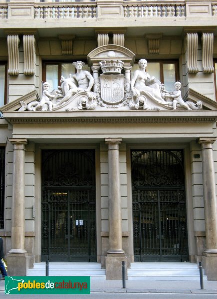 Barcelona - Via Laietana, 8-10 (Foto: Albert Esteves, 2008) Barcelona - Via Laietana, 8-10