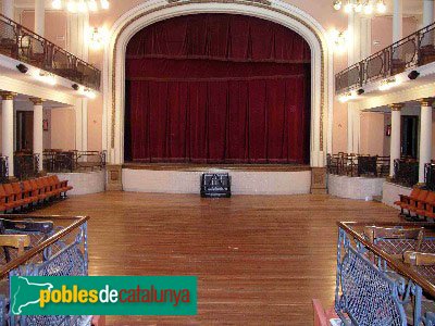 Hostalets de Pierola - Casal Català, teatre Hostalets de Pierola - Casal Català, teatre