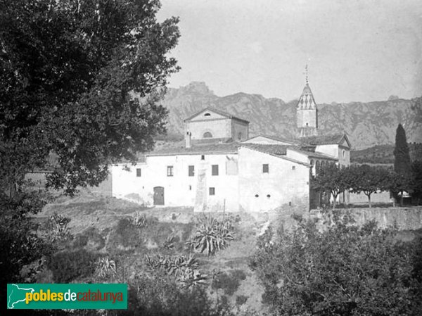 El Bruc - Església, 1921