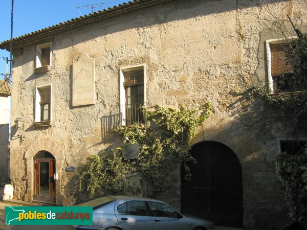 Capellades -Ca n'Alòs (Foto: Albert Esteves, 2009) Capellades -Ca n'Alòs