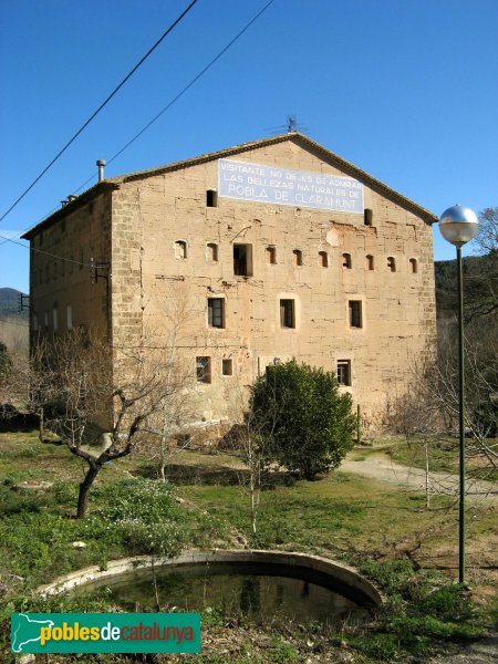 La Pobla de Claramunt - Molí de Ca l'Almirall (Foto: Albert Esteves, 2009) La Pobla de Claramunt - Molí de Ca l'Almirall
