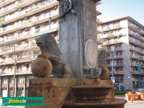 Barcelona - Font d'Hèrcules (Foto: Valentí Pons, 2009) Barcelona - Font d'Hèrcules