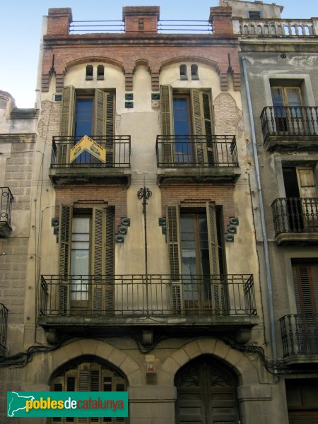 Igualada - Casa Balcells (Foto: Albert Esteves, 2009) Igualada - Casa Balcells