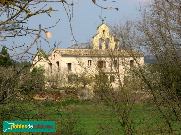 Santa Maria de Miralles - Església de Sant Romà (Foto: Albert Esteves, 2009) Santa Maria de Miralles - Església de Sant Romà