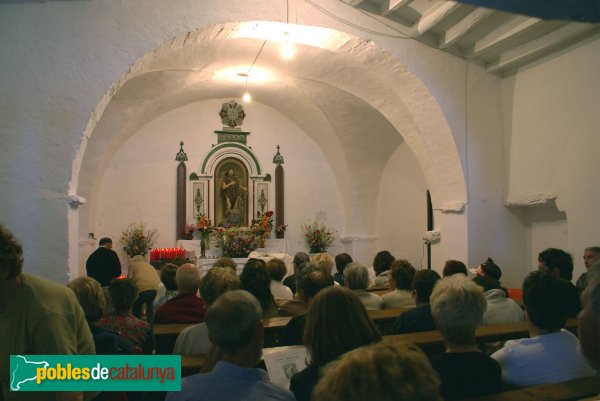 Palau-saverdera - Sant Onofre, interior (Foto: <i>Joan Padrosa</i>, 2009) Palau-saverdera - Sant Onofre, interior