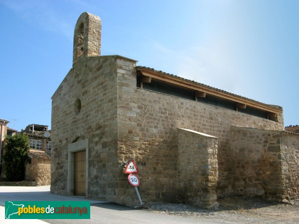 Jorba - Església de Sant Genís (Foto: Albert Esteves, 2009) Jorba - Església de Sant Genís