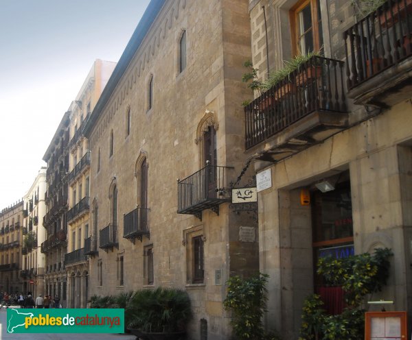 Barcelona - Palau Centelles (Foto: Anna Corcoll, 2009) Barcelona - Palau Centelles