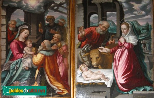 Sant Martí de Tous - Retaule Sant Martí de Tous - Retaule