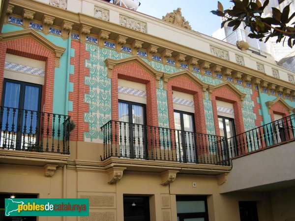 Canet de Mar - Casa Yglesias (Foto: Albert Esteves, 2007) Canet de Mar - Casa Yglesias