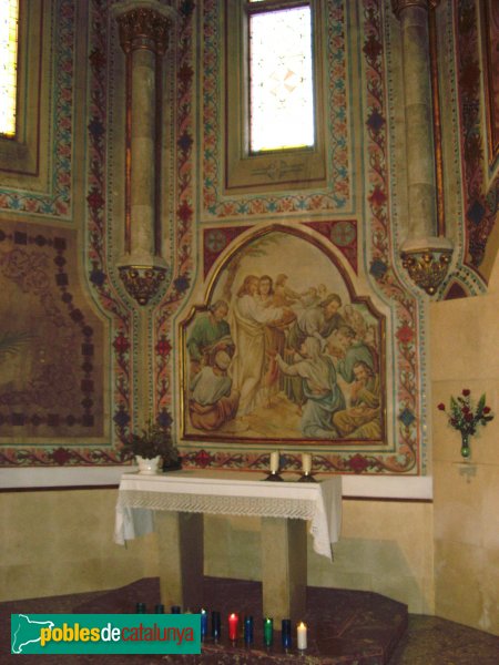 Sant Climent de Llobregat - Església de Sant Climent. Capella del Santíssim (Foto: Albert Esteves, 2009) Sant Climent de Llobregat - Església de Sant Climent. Capella del Santíssim