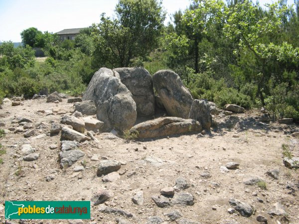 Rubió - Dolmen dels Tres Reis (Foto: Albert Esteves, 2009) Rubió - Dolmen dels Tres Reis