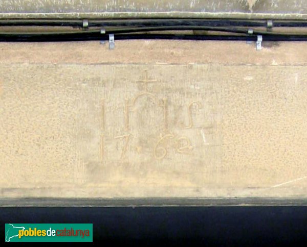 Copons - Portal 1762 (Foto: Albert Esteves, 2009) Copons - Portal 1762