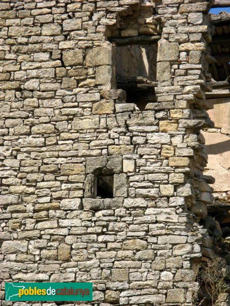 Calaf - Ferrera,detall finestres