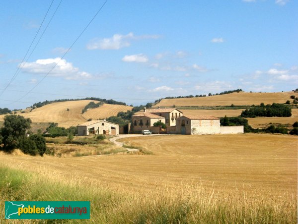 Calonge de Segarra - Les Quadres (Foto: Albert Esteves, 2009) Calonge de Segarra - Les Quadres