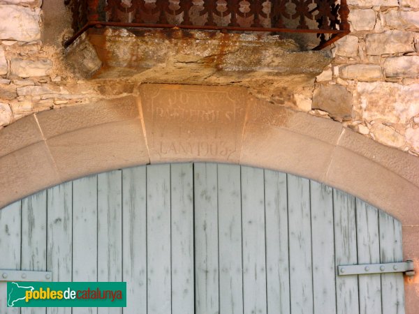 Calonge de Segarra - Les Quadres (Foto: Albert Esteves, 2009) Calonge de Segarra - Les Quadres