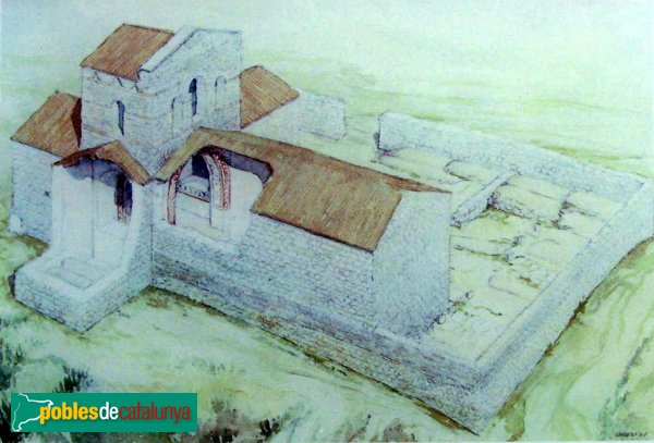 L'Escala - Santa Magdalena, recreació (Foto: Albert Esteves, 2009) L'Escala - Santa Magdalena, recreació