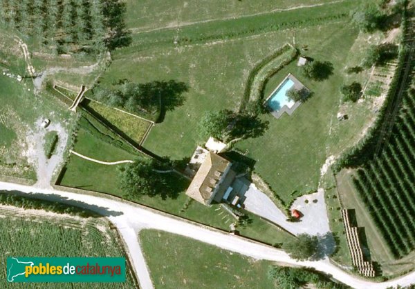 L'Armentera - Molí, vista aèria (Foto: Google Maps, 2009) L'Armentera - Molí, vista aèria