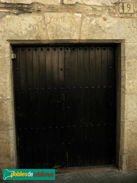 L'Armentera - Portal de can Moret, 1686