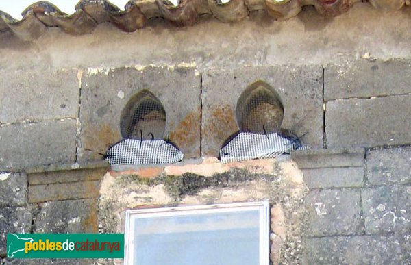 Vilamacolum - Can Selmo, detall finestra