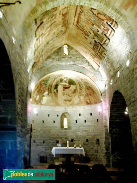 Torroella de Fluvià - Sant Tomàs de Fluvià, pintures romàniques Torroella de Fluvià - Sant Tomàs de Fluvià, pintures romàniques