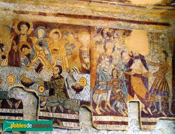 Torroella de Fluvià - Sant Tomàs de Fluvià, pintures romàniques Torroella de Fluvià - Sant Tomàs de Fluvià, pintures romàniques