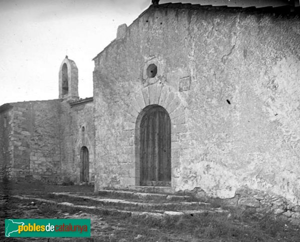 Vilaverd - Santuari de Montgoi (Foto: Josep Salvany - Fons Salvany, Biblioteca de Catalunya, 1922) Vilaverd - Santuari de Montgoi