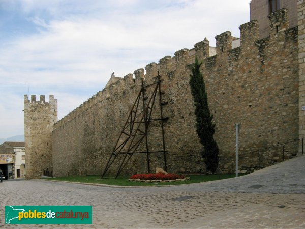 Montblanc - Muralla (Foto: Albert Esteves, 2009) Montblanc - Muralla
