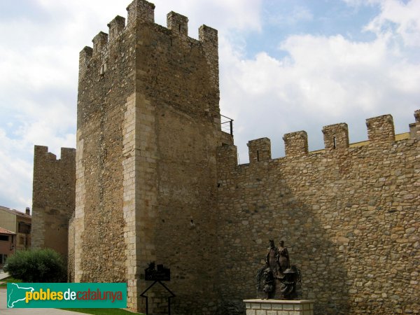 Montblanc - Muralla (Foto: Albert Esteves, 2009) Montblanc - Muralla