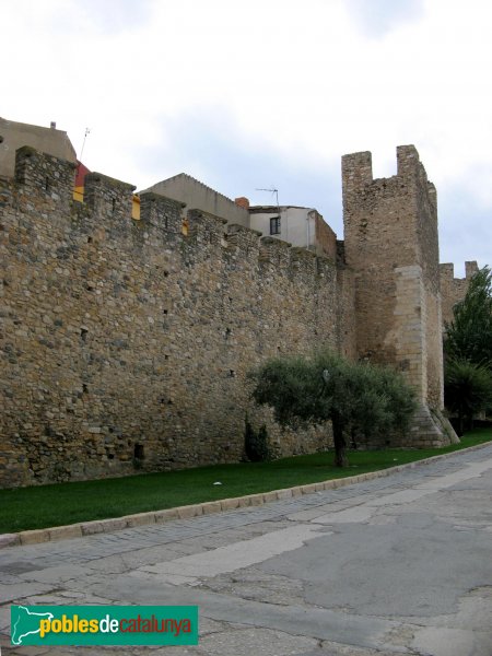 Montblanc - Muralla (Foto: Albert Esteves, 2009) Montblanc - Muralla