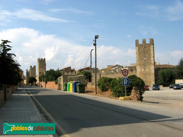 Montblanc - Muralla (Foto: Albert Esteves, 2009) Montblanc - Muralla