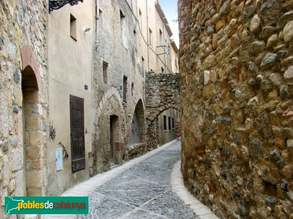 Montblanc - Carrer dels Jueus (Foto: Albert Esteves, 2009) Montblanc - Carrer dels Jueus