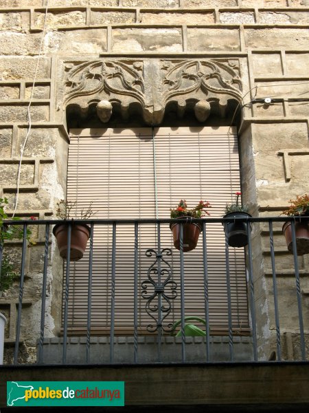 Montblanc - Carrer Major, 128 (Foto: Albert Esteves, 2009) Montblanc - Carrer Major, 128
