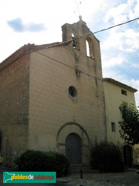 Prenafeta - Església de Sant Salvador (Foto: Albert Esteves, 2009) Prenafeta - Església de Sant Salvador