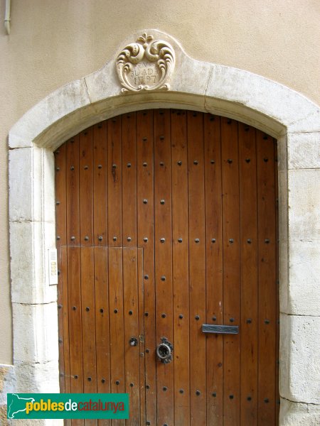Barberà de la Conca - Portal 1797 (Foto: Albert Esteves, 2009) Barberà de la Conca - Portal 1797