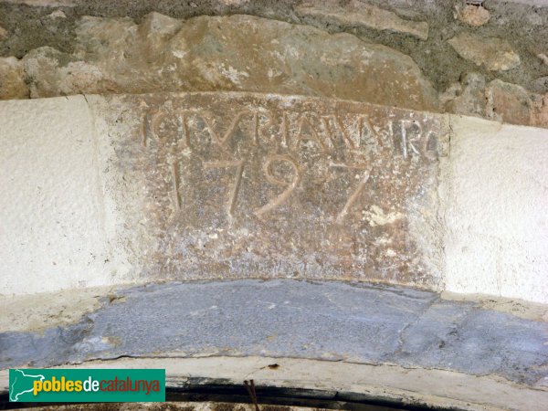 Barberà de la Conca - Portal 1797 (Foto: Albert Esteves, 2009) Barberà de la Conca - Portal 1797