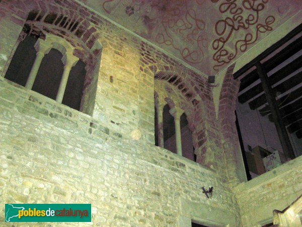 Santa Coloma de Queralt - Castell, planta noble