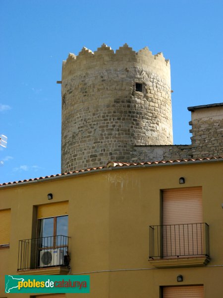 Santa Coloma de Queralt - Castell, torre de l'Homenatge (Foto: Albert Esteves, 2009) Santa Coloma de Queralt - Castell, torre de l'Homenatge