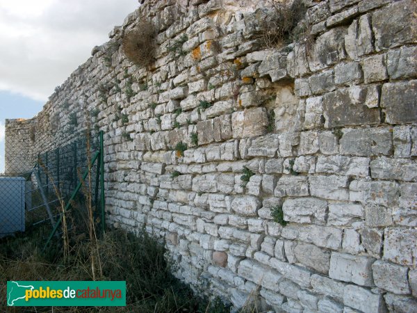 Santa Coloma de Queralt - Castell d'Aguiló (Foto: Albert Esteves, 2009) Santa Coloma de Queralt - Castell d'Aguiló