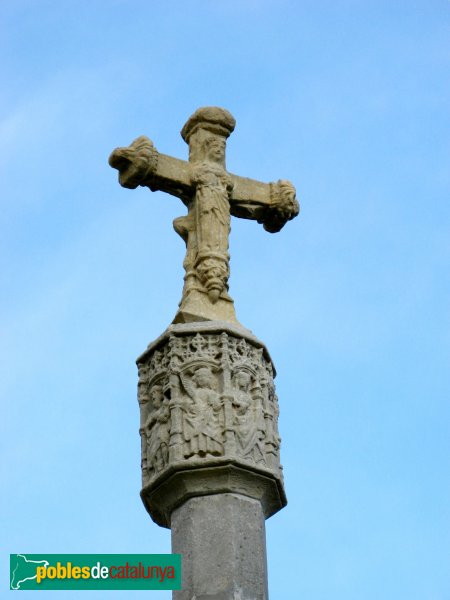 Les Piles - Creu de terme de Biure