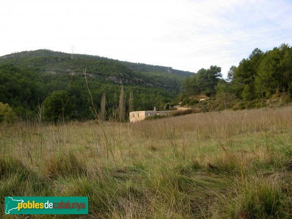 Pontils - Molí de la Fàbrica (Foto: Albert Esteves, 2009) Pontils - Molí de la Fàbrica