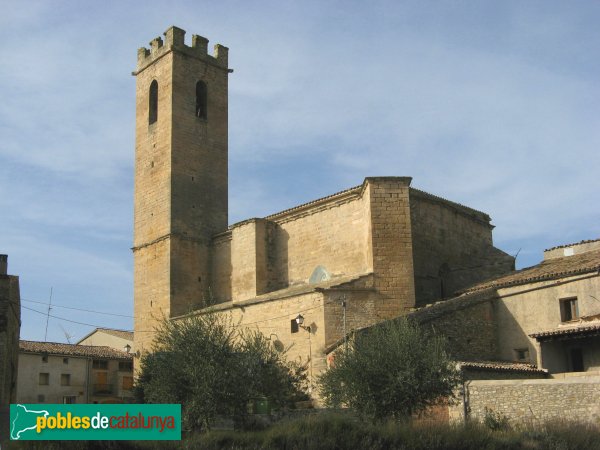 Conesa - Església de Santa Maria (Foto: Albert Esteves, 2009) Conesa - Església de Santa Maria