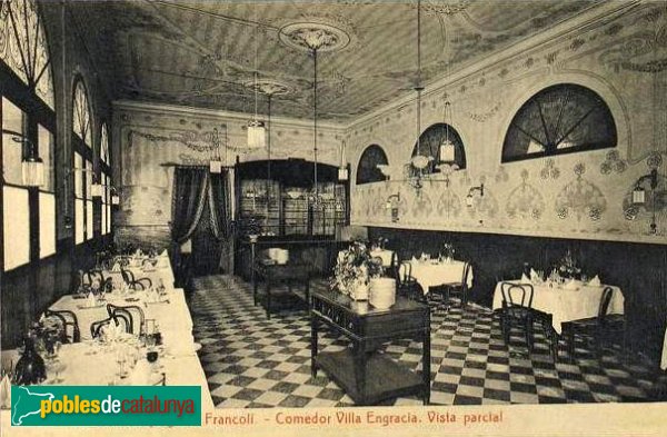 L'Espluga de Francolí - Villa Engracia. Postal antiga L'Espluga de Francolí - Villa Engracia. Postal antiga