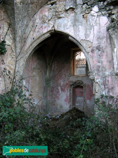 Sarral - Sant Joan Baptista, de Vallverd, restes de la capella antiga (Foto: Albert Esteves, 2010) Sarral - Sant Joan Baptista, de Vallverd, restes de la capella antiga