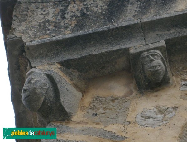 Vallfogona de Riucorb - Església de Santa Maria, gàrgoles (Foto: Albert Esteves, 2010) Vallfogona de Riucorb - Església de Santa Maria, gàrgoles