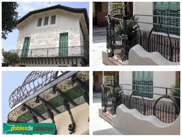 Badalona - Casa Pavillard (Foto: <i>Rafael Llobet i Pavillard</i>, 2010) Badalona - Casa Pavillard