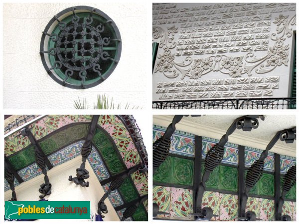 Badalona - Casa Pavillard (Foto: <i>Rafael Llobet i Pavillard</i>, 2010) Badalona - Casa Pavillard