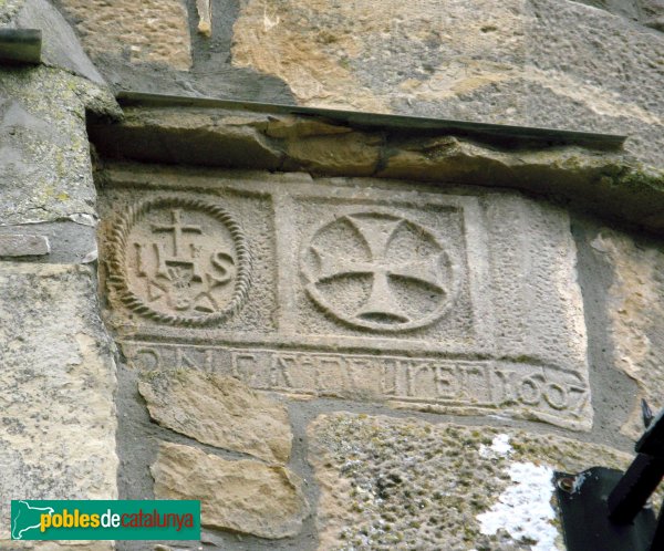 Vallfogona de Riucorb - Gravats del segle XVII (Foto: Albert Esteves, 2010) Vallfogona de Riucorb - Gravats del segle XVII