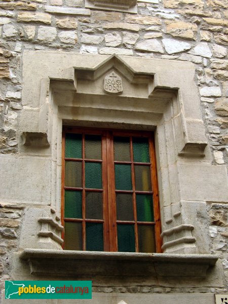 Vallfogona de Riucorb - Finestra renaixentista (Foto: Albert Esteves, 2010) Vallfogona de Riucorb - Finestra renaixentista